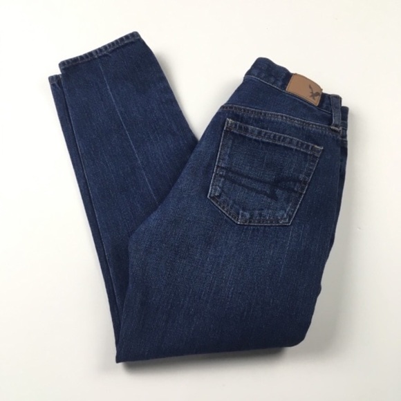 American Eagle Outfitters Denim - American Eagle Vintage Hi-Rise Skinny Button Fly Dark Jeans Women’s Sz‎ 4